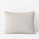 Mini Waffle Sham - Buff, Standard