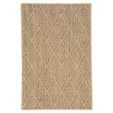 Diamond Flatwoven Sisal Rug - Natural, 5' x 8'