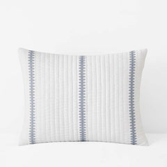 Rishika Quilted Sham - White, King
