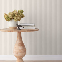Ava Removable Wallpaper - Stripe Natural, Swatch