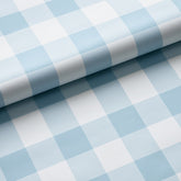 Ditsy Gingham Removable Wallpaper - Blue, Roll