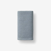 Waffle Hand Towel - Smoky Blue