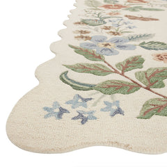 Silhouette Wool Rug - Cream, 2' x 4'