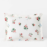 Ditsy Dahlia Classic Cool Cotton Percale Sham - Cream Multi, King