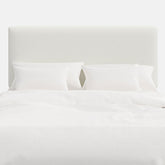 Tribeca Textured Linen Headboard - White, Cal King