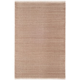 Herringbone Handwoven Cotton Rug - Stone, 2' 6" x 8' Runner