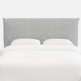 Sutton Textured Linen Headboard - Pumice, Full
