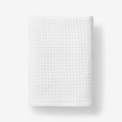 Waffle Bath Towel - White
