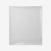 Premium Cool Supima® Cotton Percale Flat Bed Sheet - Pearl Gray, King/Cal King