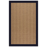 Sunbrella Herringbone Bordered Indoor/Outdoor Rug - Navy, 3' x 5'