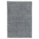 Matrix Hand Tufted Wool Rug - Ink, 6' x 9'