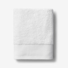 Organic Cotton Bath Towel - White