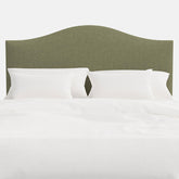 Saddle Textured Linen Headboard - Laurel, Twin