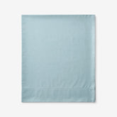 Premium Cool Supima® Cotton Percale Deep Pocket Flat Bed Sheet - Slate Blue, Cal King