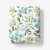 Gardenia Mist Premium Smooth Wrinkle-Free Sateen Fitted Bed Sheet - Cream Multi, King