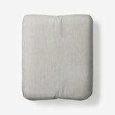 Classic Stripes and Plaids Cool Yarn-Dyed Cotton Percale Fitted Bed Sheet - Stripe Green, Twin