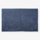 Plush Spa Solid Bath Rug - Indigo, 21 in. x 34 in.