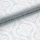 Chateau Traditional Wallpaper - Sky Blue, Swatch