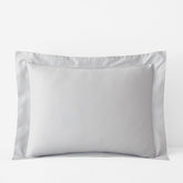 Classic Smooth Sateen Solid Sham - Light Gray, King
