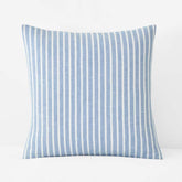 Yarn-Dyed Bengal Stripe Quilted Sham - Blue, Euro