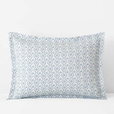 Tira Floral Classic Cool Cotton Percale Sham - Flower Blue, Standard