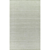 Handwoven Mini Checkered Performance Rug - Green, 2' x 3'