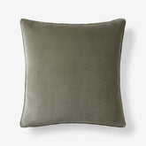Velvet Decorative Square Pillow Cover - Sage Green, 20 in. x 20 in.