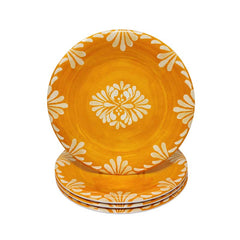Paloma Salad Plates, Set of 4 - Orange