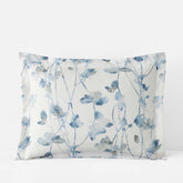 Garden Leaf Premium Smooth Wrinkle-Free Sateen Sham - Blue Multi, King