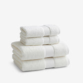 Sterling Supima® Cotton 4-Piece Bath & Hand Towel Set - Ivory
