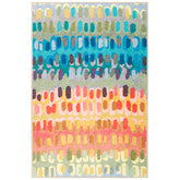 Paint Chip Washable Rug - Multi, 4' x 6'