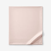 Classic Smooth Sateen Solid Flat Bed Sheet - Blush, Twin/Twin XL