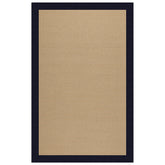 Sunbrella Narrow Stripe Bordered Indoor/Outdoor Rug - Navy, 3' x 5'