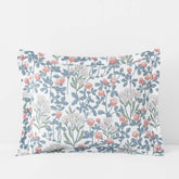 Holiday Print Classic Ultra-Cozy Cotton Velvet Flannel Sham - Botanical Grace, Standard