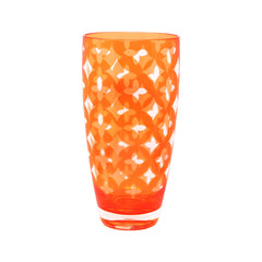Palazzioi Tumblers, Set of 4 - Orange, Large