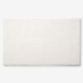 Plush Spa Solid Bath Rug - Cream, 17 in. x 24 in.