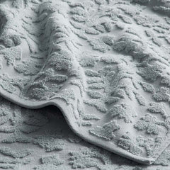 Floral Jacquard Bath Towel - Light Seaspray