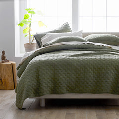 Air Layer Sham - Green, Standard