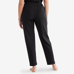 Pima Cotton Tapered Pants - Black, M