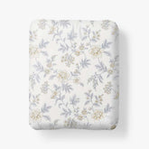 Whispering Garden Premium Smooth Wrinkle-Free Sateen Fitted Bed Sheet - Gray Multi, Full