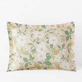 Clemencia Classic Cool Cotton Percale Sham - Floral Peach Blossom, King