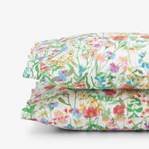 Garden Symphony Classic Cool Cotton Percale Pillowcase Set - Multi, King