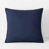 Voile Sham - Midnight Blue, Euro