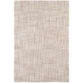 Crosshatch Hand Hooked Wool Rug - Ivory, 8' x 10'