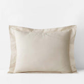 Premium Cool Supima® Cotton Percale Sham - Oatmeal, Standard