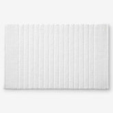 Textured Handwoven Cotton Bath Rug - Stripe, 17 in. x 24 in.