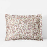 Joyful Floral Classic Smooth Sateen Sham - Beige, King
