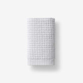 Textured Dot Hand Towel - Silver