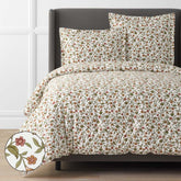 Garden Florals Premium Smooth Wrinkle-Free Sateen Comforter - Cream Multi, Twin/Twin XL