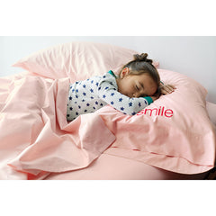 Classic Cool Organic Cotton Percale Solid Sham - Petal Pink, King